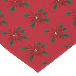Christmas Red Poinsettia Sml Tischläufer