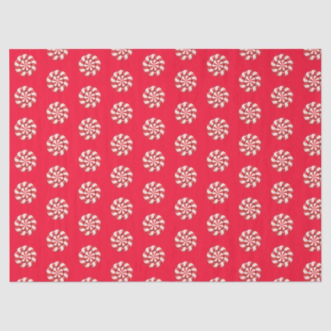Christmas red tissue paper seidenpapier (Vorderseite)