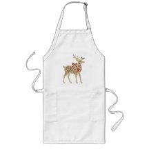 Christmas Reindeer Floral Art