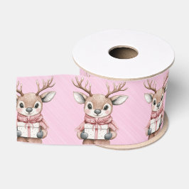 Christmas Reindeer Holding Presents Ripsband
