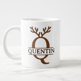 Christmas Reindeer holiday Mug, Custom winter Jumbo-Tasse