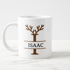 Christmas Reindeer holiday Mug, Custom winter Jumbo-Tasse
