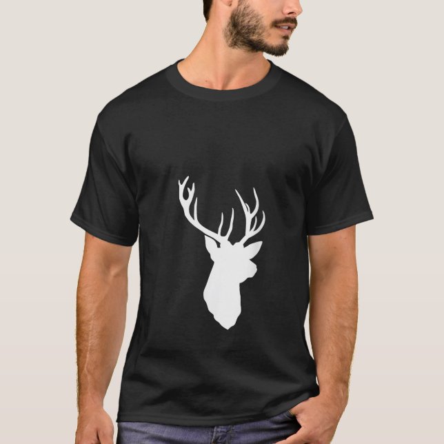 Christmas Reindeer Hunter Deer Meat Hunting Reinde T-Shirt (Vorderseite)