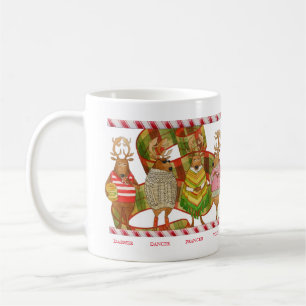 CHRISTMAS REINDEER Weiße Tasse