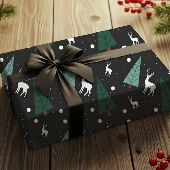 Christmas Reindeer Wrapping Paper Geschenkpapier (Von Creator hochgeladen)