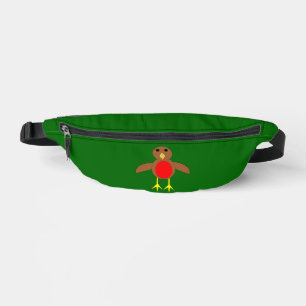 Christmas Robin Bauchtasche