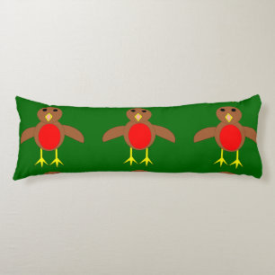 Christmas Robin Body Pillow Seitenschläferkissen