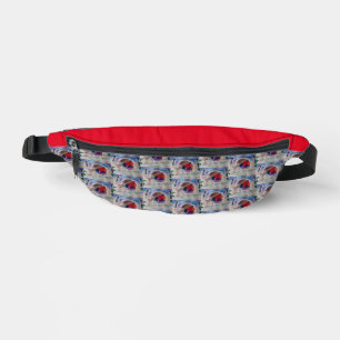 Christmas Robin Bum Bag Bauchtasche