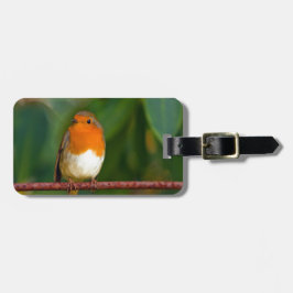 Christmas Robin Gepäckanhänger