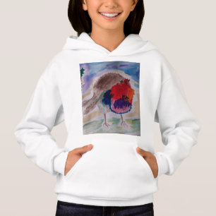 Christmas Robin Kids Hoodie