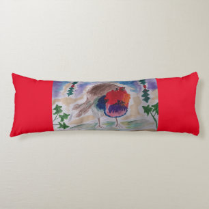 Christmas Robin Seitenschläferkissen
