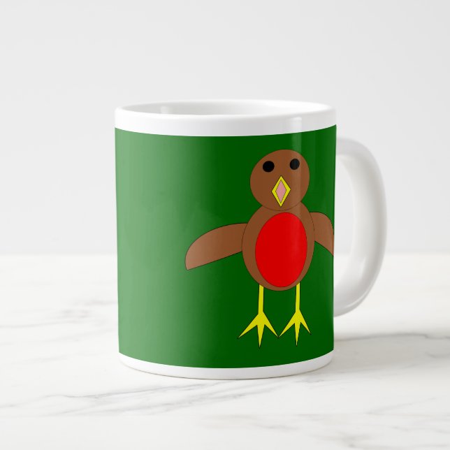 Christmas Robin Tasse (Vorderseite Rechts)