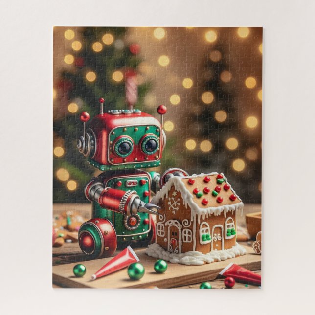 Christmas Robot Puzzle (Vertikal)