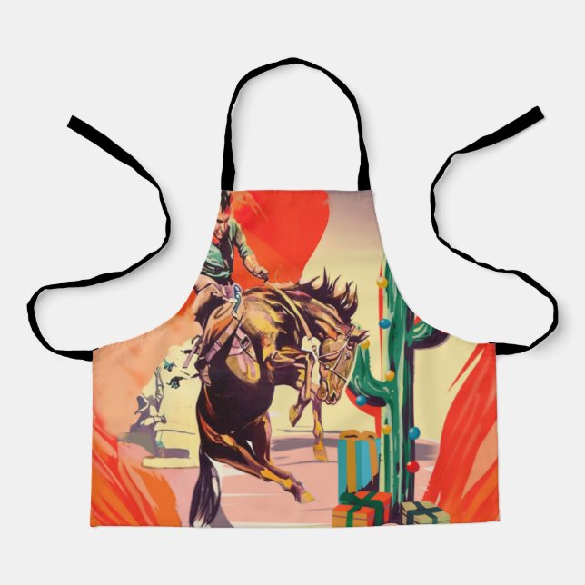 Christmas Rodeo Schürze (Vorderseite)