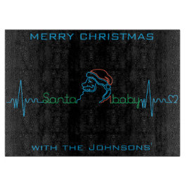 Christmas Santa Baby Schneidebrett