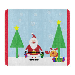 CHRISTMAS SANTA SCENE SCHNEIDEBRETT