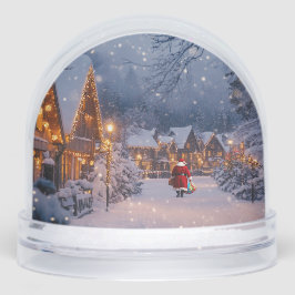 Christmas Santa Village Schneekugeln