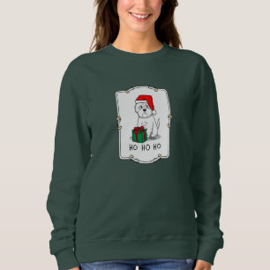 Christmas Santa West Highland White Terrier Westie Sweatshirt