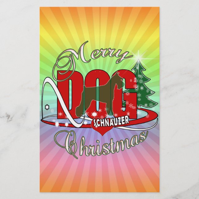 CHRISTMAS SCHNAUZER (Vorderseite)