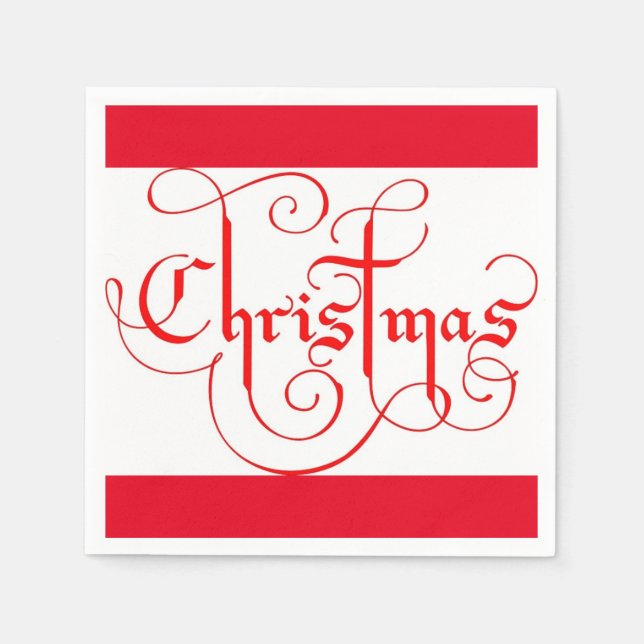 CHRISTMAS SERVIETTE (Vorderseite)