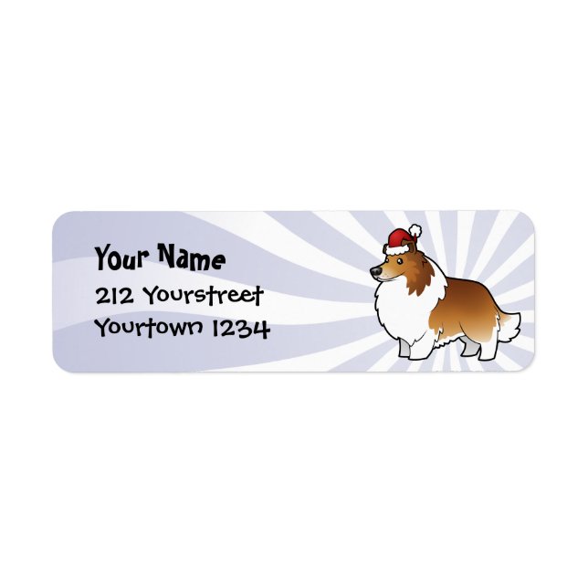 Christmas Shetland Sheepdog / Collie (Vorne)