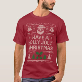 Christmas Shirt - Red Jingle Design