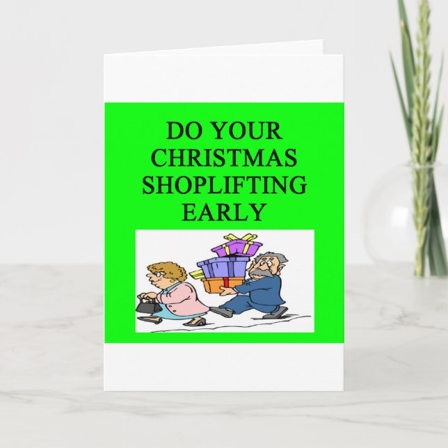 CHRISTMAS Shophiekwitz Feiertagskarte (Vorderseite)