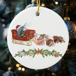 Christmas Shrimp Hermit Crab Crustaceancore Schlit Keramik Ornament<br><div class="desc">Dieses Design kann durch Auswahl der Option Design bearbeiten personalisiert werden. Sie können auch auf andere Gegenstände übertragen. Kontaktieren Sie mich unter colorflowcreations@gmail.com oder nutzen Sie die Chat-Option oben auf der Seite, wenn Sie dieses Design auf einem anderen Produkt haben möchten oder Hilfe bei diesem Design benötigen. Sehen Sie mehr...</div>