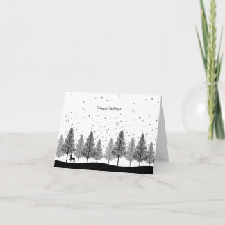 Christmas  silent night card dankeskarte