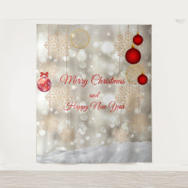 Christmas Simple Backdrop  Wandteppich