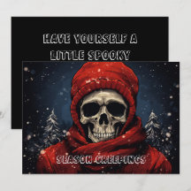 Christmas Skeleton Gothic