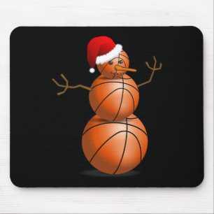 Christmas Sketll Shirt - Sketll Snowman Mousepad