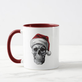 Christmas Skull Tasse