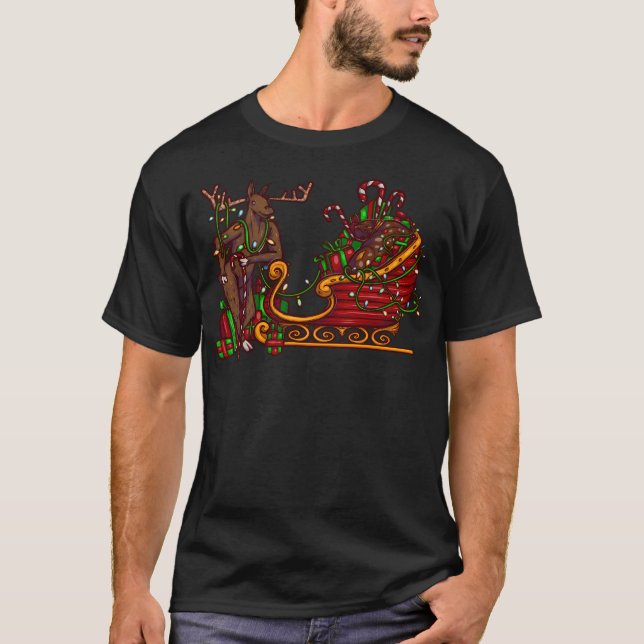 Christmas Sleigh T-Shirt (Vorderseite)