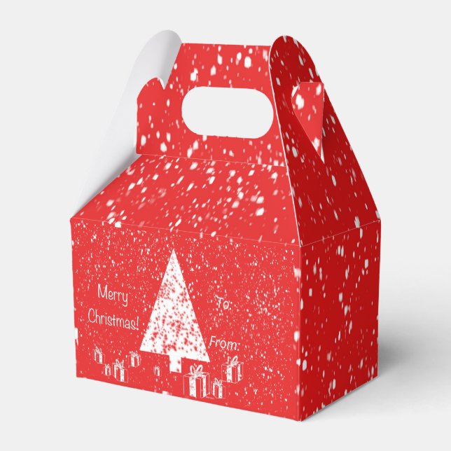 Christmas Small Favor Geschenkschachtel (Vorderseite)