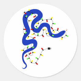 Christmas Snake Stickers