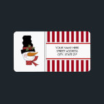 Christmas Snowman Address Mailing Labels Adressaufkleber<br><div class="desc">Ändern Sie einfach den Vorlagentext in Ihre eigenen Informationen,  um diese Adressetiketten für Ihre Urlaubssendungen zu erwerben.</div>