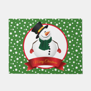 Christmas Snowman Doormat Fußmatte