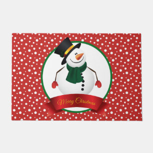 Christmas Snowman Doormat Fußmatte
