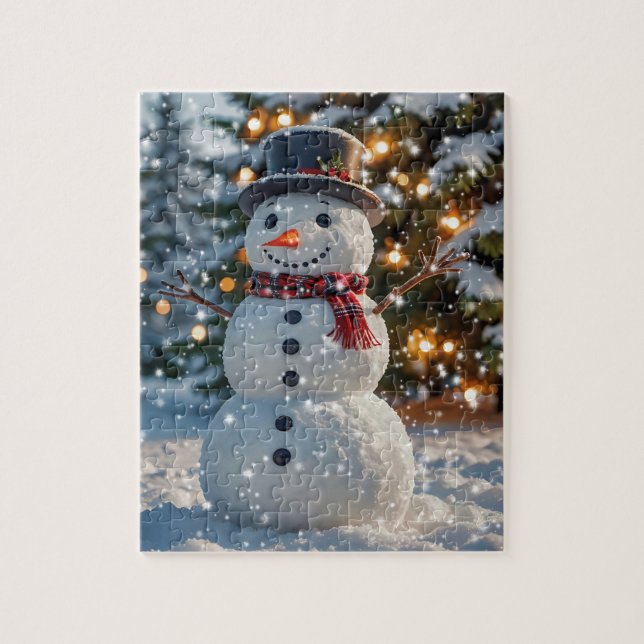 Christmas Snowman Puzzle (Vertikal)