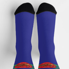 Christmas Socks Retro Socken