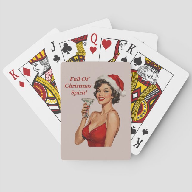 Christmas Spirit Playing Cards Spielkarten (Rückseite)