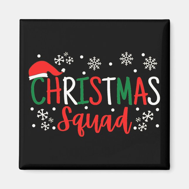 CHRISTMAS SQUAD MAGNET (Vorne)