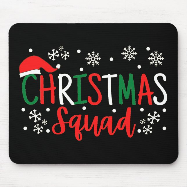 CHRISTMAS SQUAD MOUSEPAD (Vorne)
