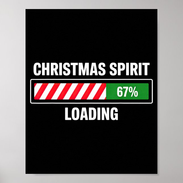 Christmas Srit Loading 67  Poster (Vorne)