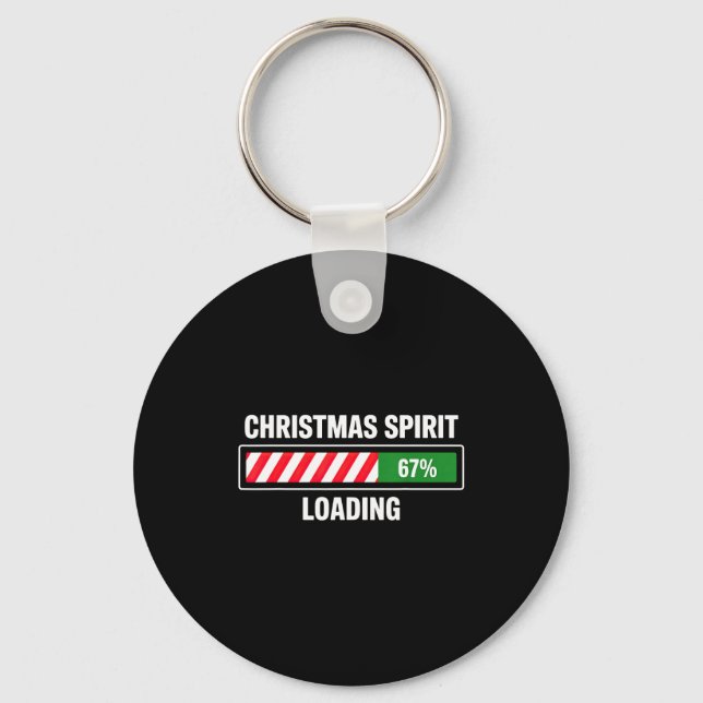 Christmas Srit Loading 67  Schlüsselanhänger (Vorderseite)