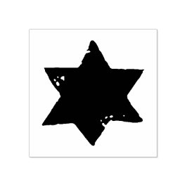 Christmas Star Potato Print Gummistempel