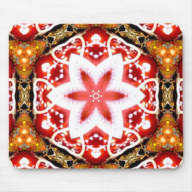 ~ Christmas Starlight Fraktal ~ Mousepad (Vorne)