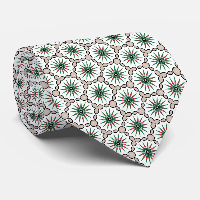 Christmas Stars Krawatte (Gerollt)