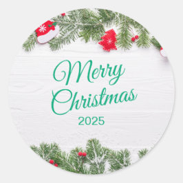 Christmas Sticker – Festive Holiday Decal